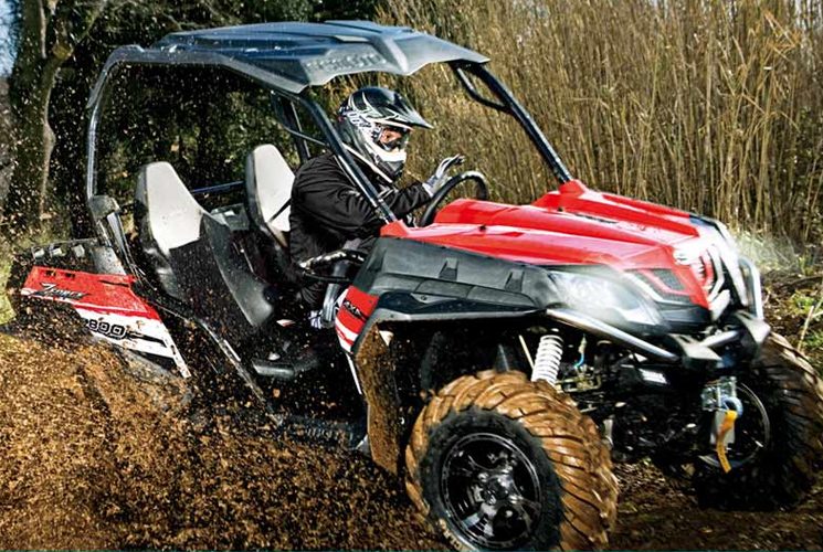 ZForce 800 EX EPS, the side-by-side generously equipped for a small price