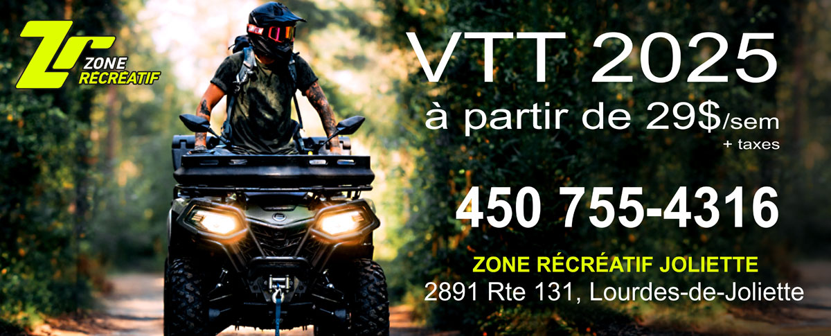 VTT à vendre dans Lanaudière